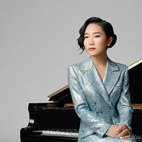 Home 22 Hebe Tien과 S H E에서 솔로 활동으로의 변화 - **Prompt: Hebe Tien's Solo Artistic Journey**
A full-body portrait of Hebe Tien, aged in her lat...